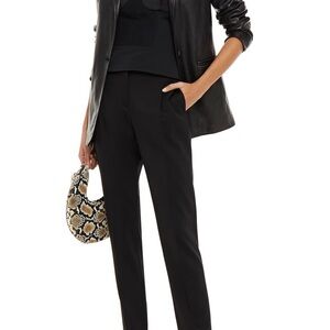 Valentino Elegant Black Straight Leg Pants